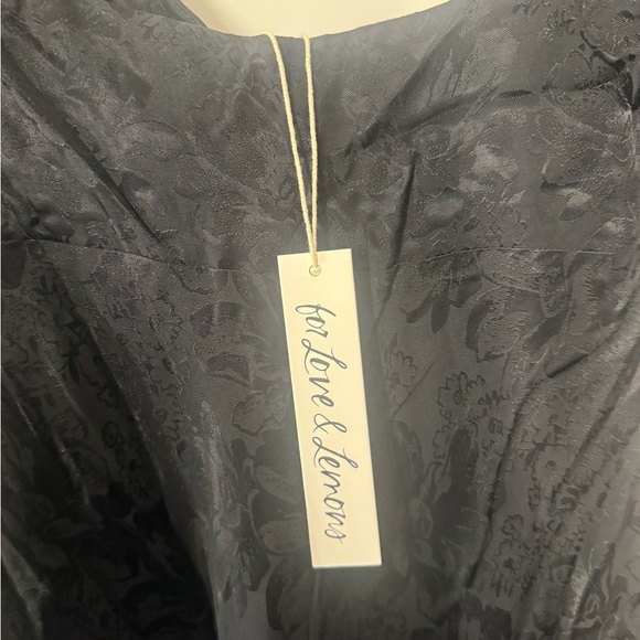 NWT Gabrielle Black For Love and Lemons Mini Dress - Picture 5 of 8